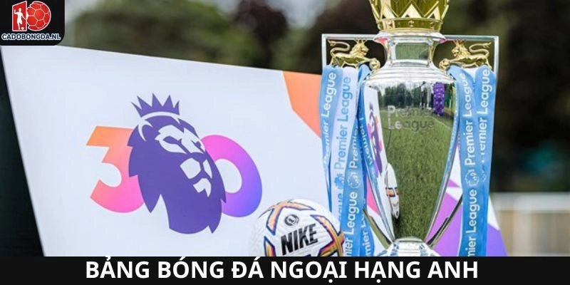 Bảng bóng đá Ngoại Hạng Anh 2025