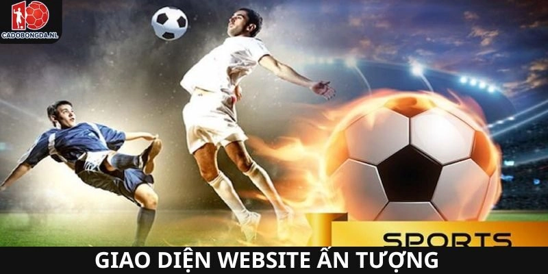 Giao diện website gây ấn tượng với người dùng